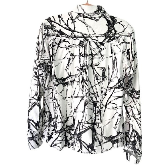 Humor The Danish Flavor Button Front Shirt Mens Size Medium M Graphic Print - Picture 2 of 9